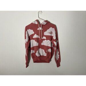 Big Bud Press Unisex Pink Terry Cotton Cloud Hoodie Sweatshirt Size XXS